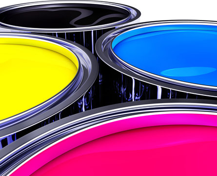 cmyk farbeimer