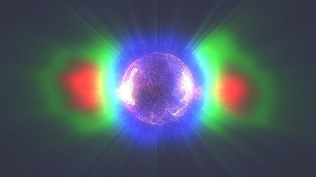 plasma ball ranbow