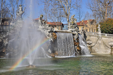 FONTANA DEI DODICI MESI, VALENTINO, TORINO, ITALIA