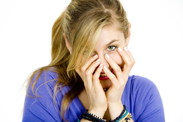 Covering mouth