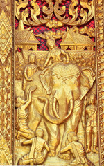 Буддийская фреска