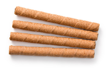 creamy wafer rolls
