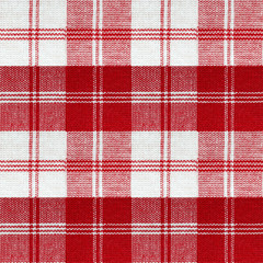 red vintage picnic pattern