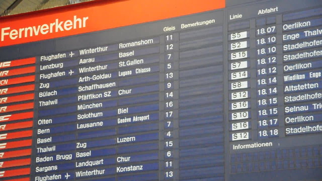 Bahnverbindungen
