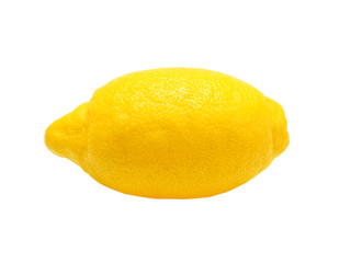 Lemon isolated on white background