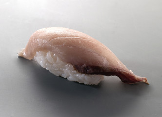 appetizer fresh sushi with salmon