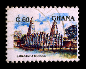 Postage stamp.