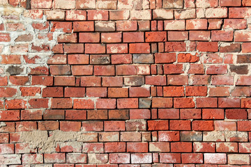 Ziegel Mauer