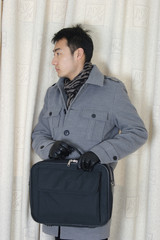 Carrying bag man