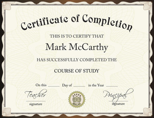CERTIFICATE OF COMPLETION TEMPLATE - 30857881