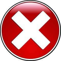 Obraz premium bouton croix