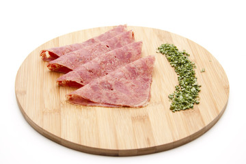 Corned Beef mit Schnittlauch