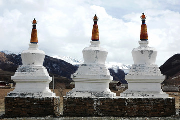White pagoda