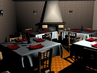 Restaurant interior