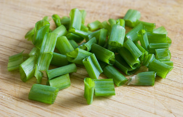 chopped green onions