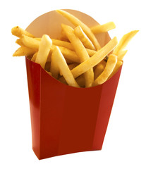 French fries in the red box
