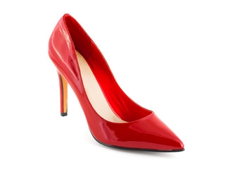 Red shoe