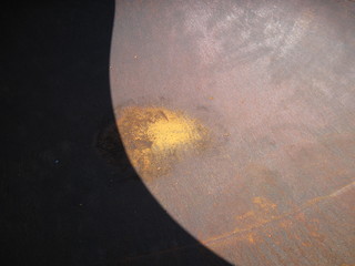 Interior cambiador de calor. Huelva.