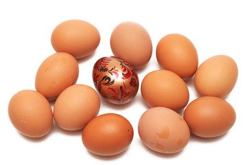 One easter egg among ordinary ones