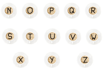 Letters on coffee