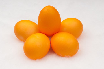 yellow eggs