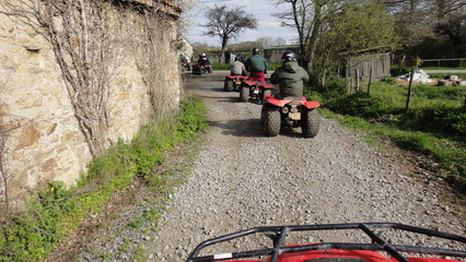 Balade en quad © Frédéric Massard