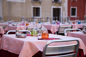 ristorante all'aperto