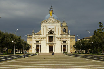 Fototapeta na wymiar Kościół Santa Maria degli Angeli