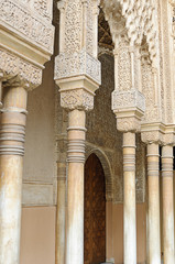 Moorish art and architecture in the Alhambra, Granada