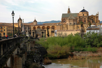 Fototapeta na wymiar Katedra w Kordobie Hiszpania Andaluzja