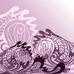 background with decorative lines