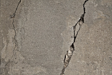 Cracked Concrete