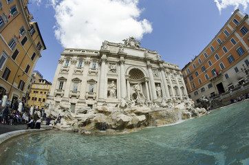 Fototapeta premium Trevi Fountain in Rome, Italy