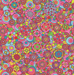 Seamless  floral pattern.