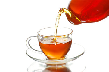 glass tea cup