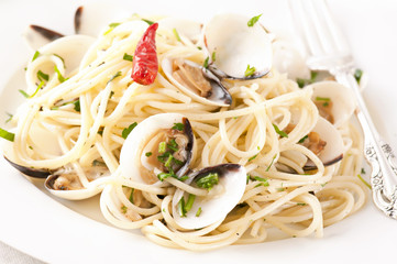 Spaghetti vongole