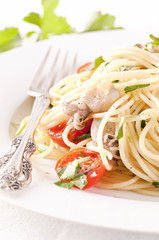 Spaghetti mit Sepia