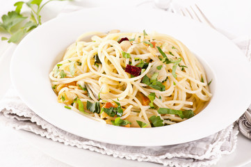 Spaghetti aglio e olio
