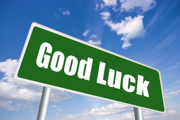 Illustration of good luck sign