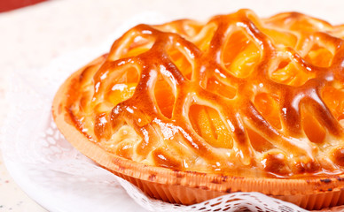 baked apricot pie