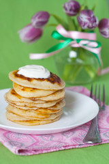Pancakes for breakfast