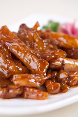 fried meat