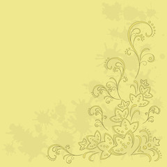Abstract flower background