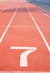 Athletics track number seven..