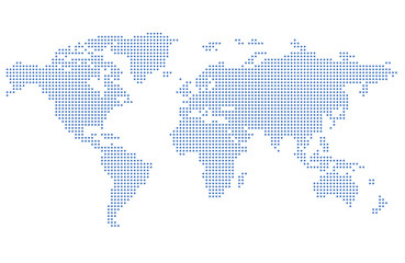 Fototapeta premium Map of the world