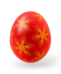 Easter eggs with decor elements