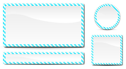 Obraz premium blue sign