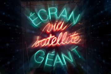 Neon sign