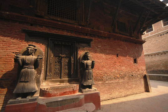 A sculpture at Bhaktapur 3.