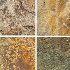 golden yellow brown stone wall background